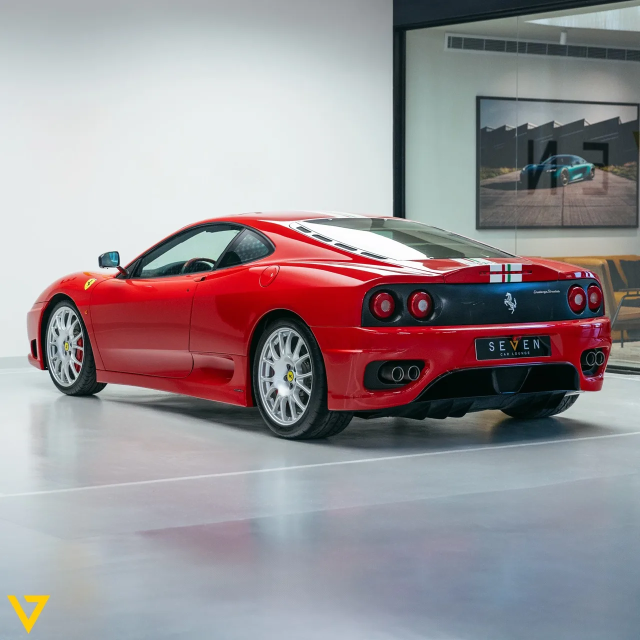 2004 Ferrari 360 Challenge Stradale for sale, exterior, Rosso Corsa