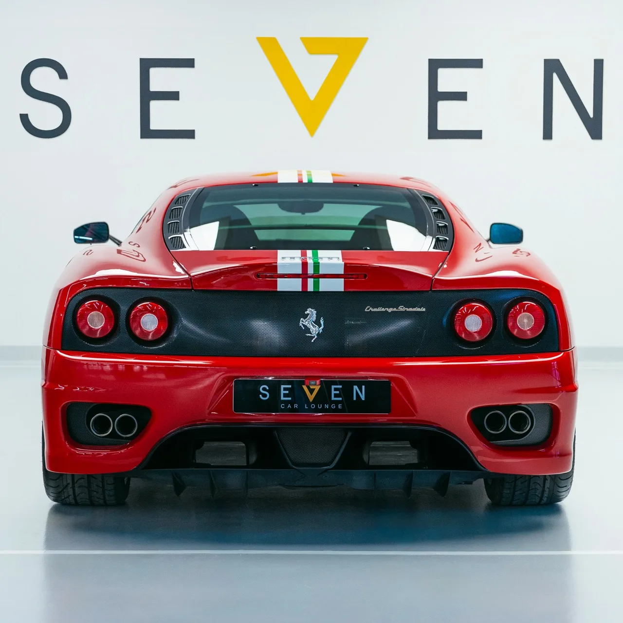 2004 Ferrari 360 Challenge Stradale for sale, exterior, Rosso Corsa