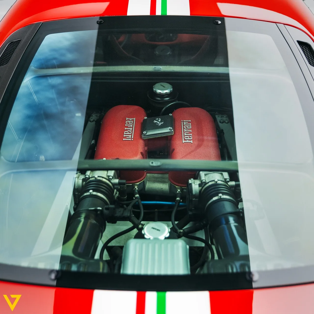 2004 Ferrari 360 Challenge Stradale engine