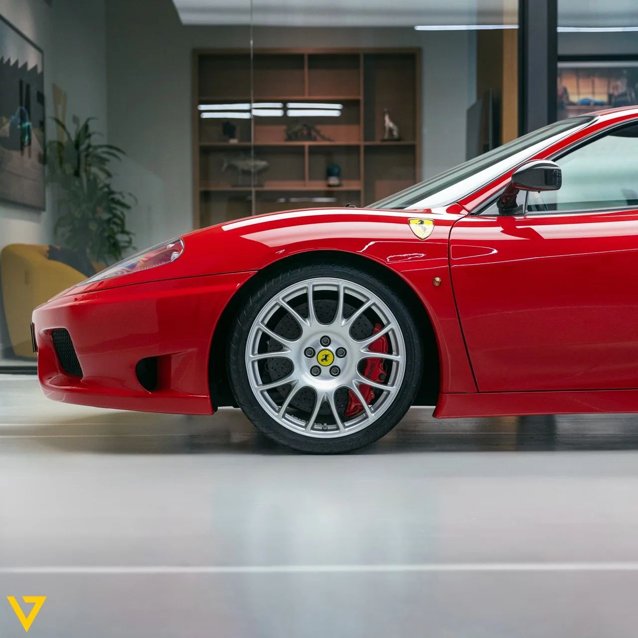 2004 Ferrari 360 Challenge Stradale for sale, exterior, Rosso Corsa