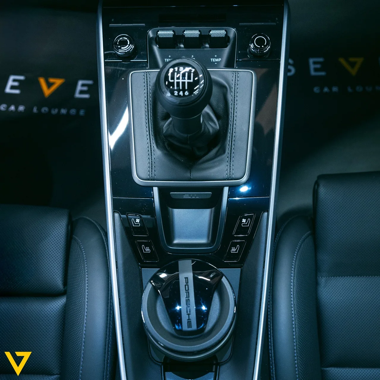 2023 Porsche 911 Sport Classic interior, center console