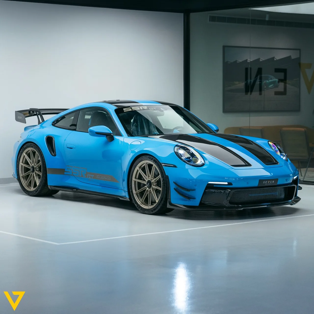 2019 Porsche SSR GT for sale, exterior, Baby Blue