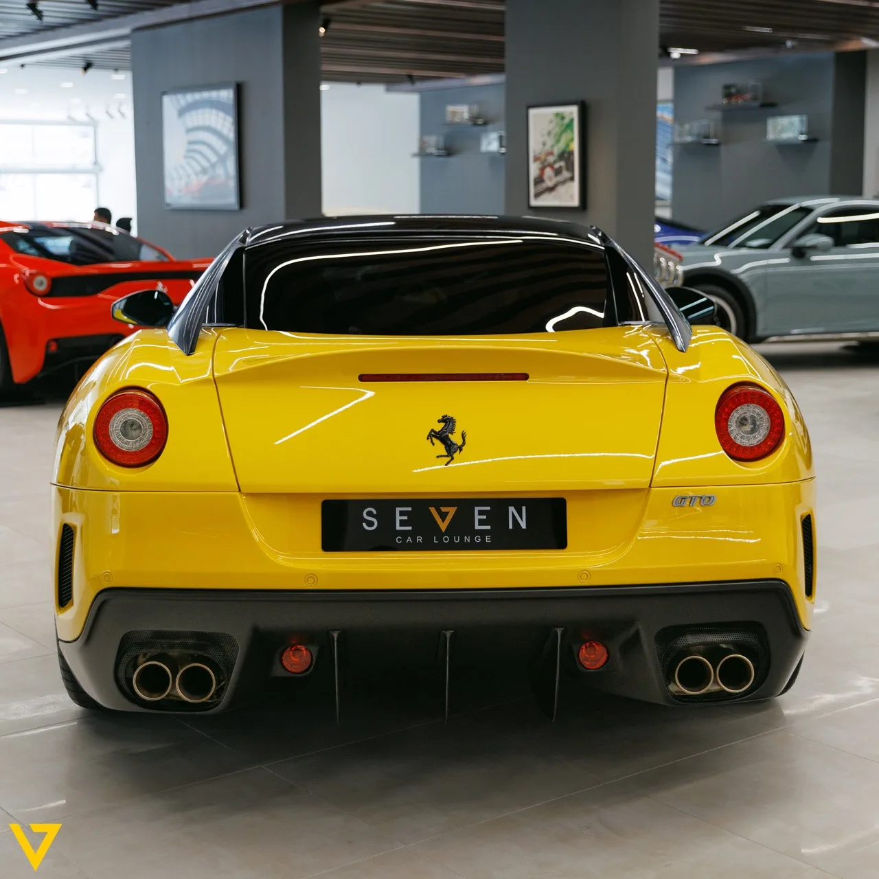 2011 Ferrari 599 GTO for sale, exterior, Giallo Tristrato