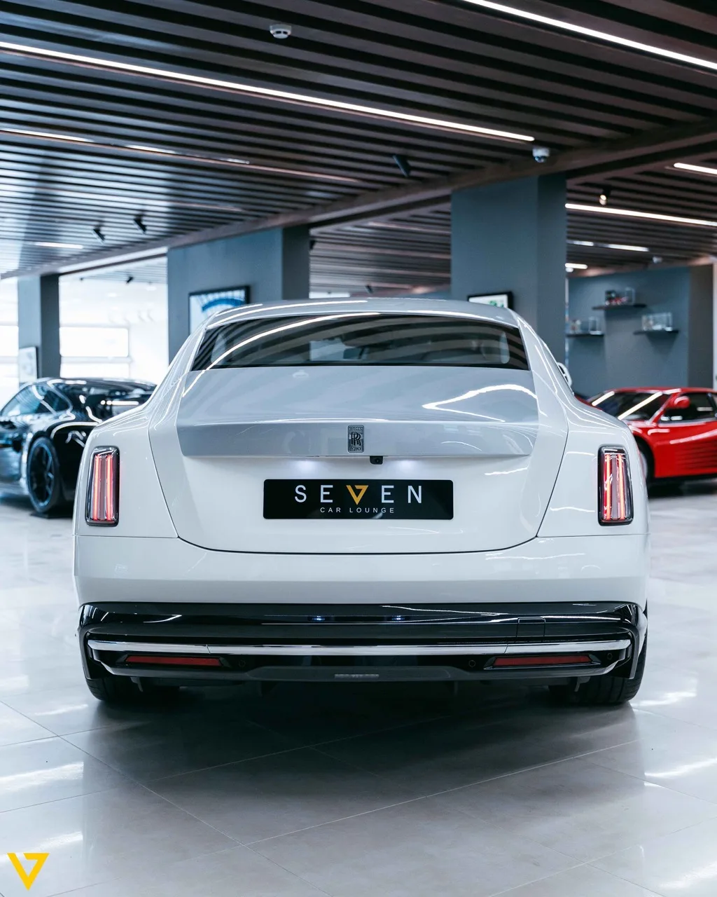 2024 Rolls-Royce Spectre for sale, exterior, White and Silver