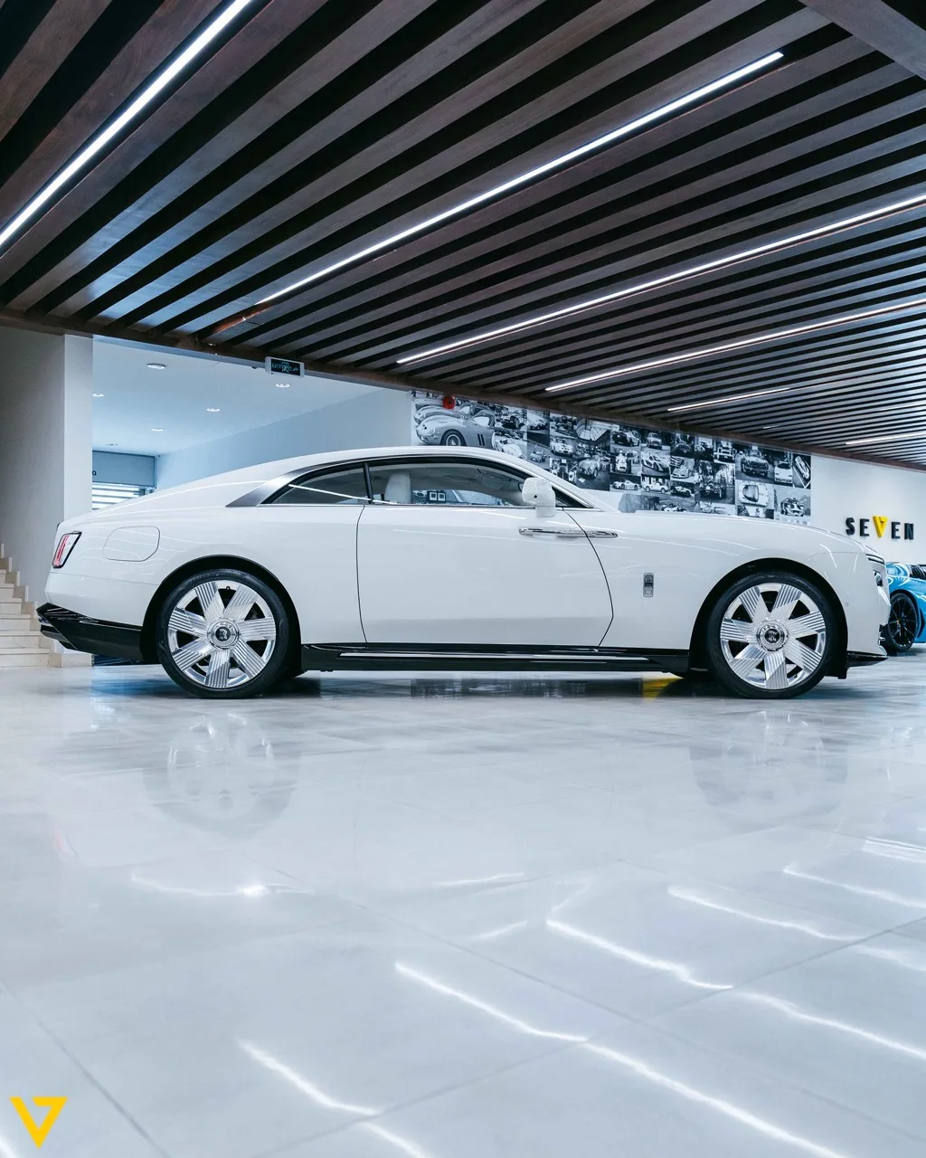 2024 Rolls-Royce Spectre for sale, exterior, White and Silver