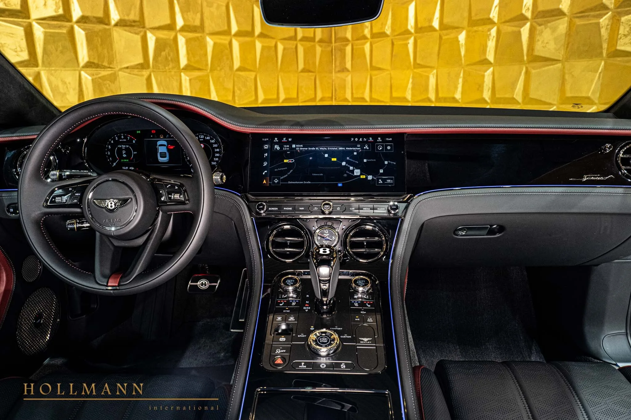 2024 Bentley Continental GT Speed First Edition interior, dashboard