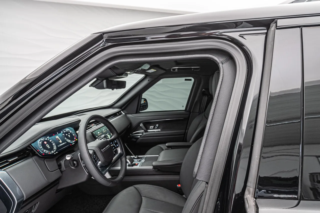 2024 Range Rover Armored B6 Autobiography interior, Ebony