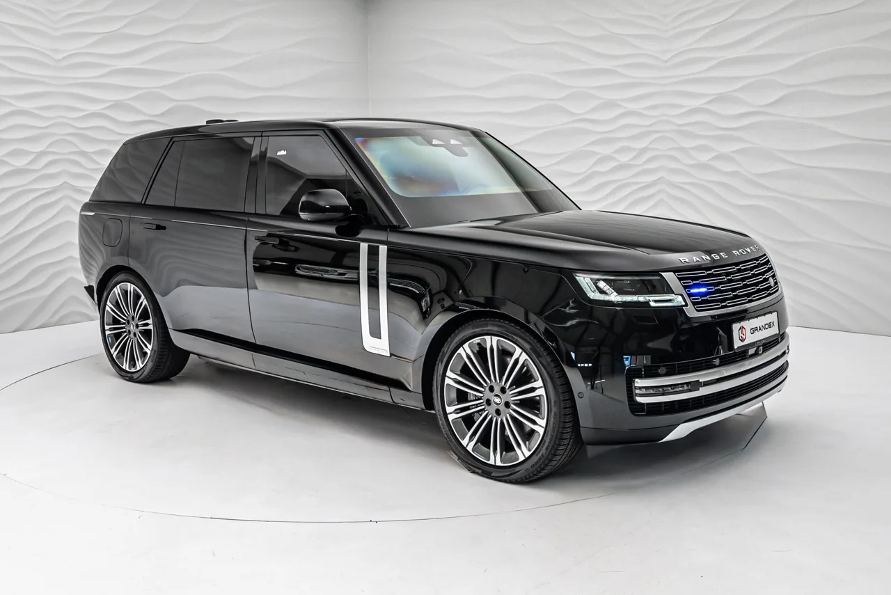 2024 Range Rover Armored B6 Autobiography for sale, exterior, Santorini Black