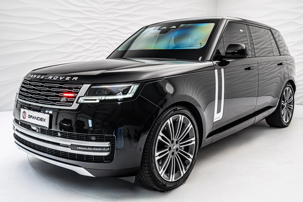 2024 Range Rover Armored B6 Autobiography for sale, exterior, Santorini Black