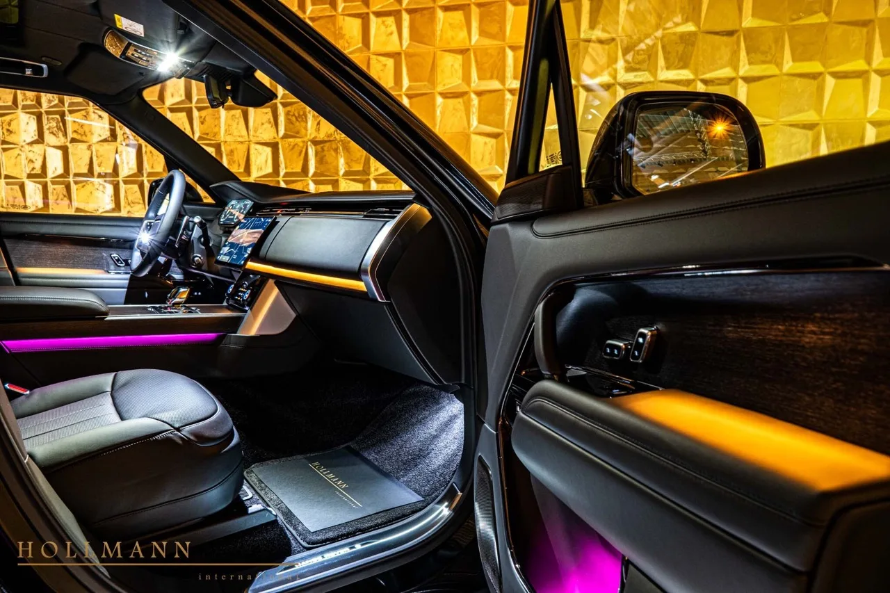 2024 Range Rover P530 SV interior, seats, Leather Ebony