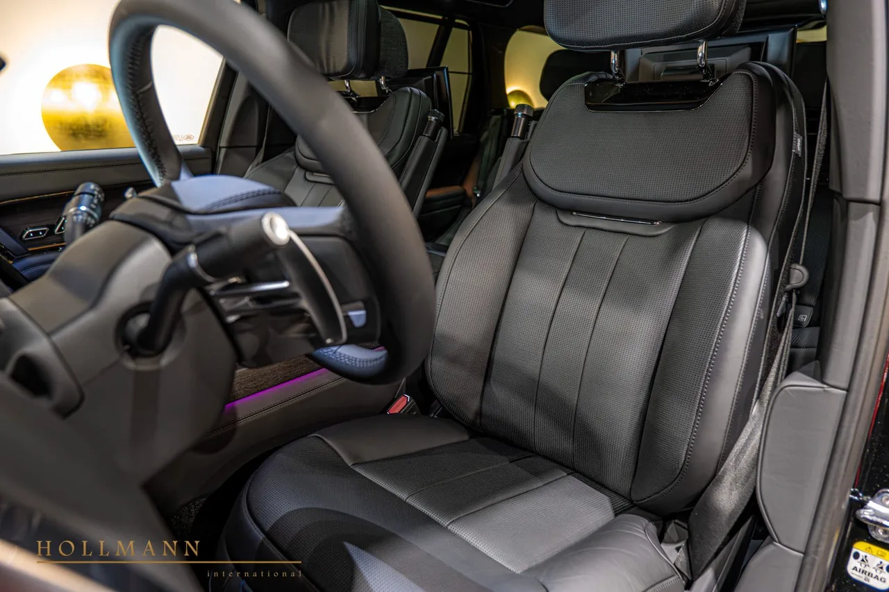 2024 Range Rover P530 SV interior, seats, Leather Ebony
