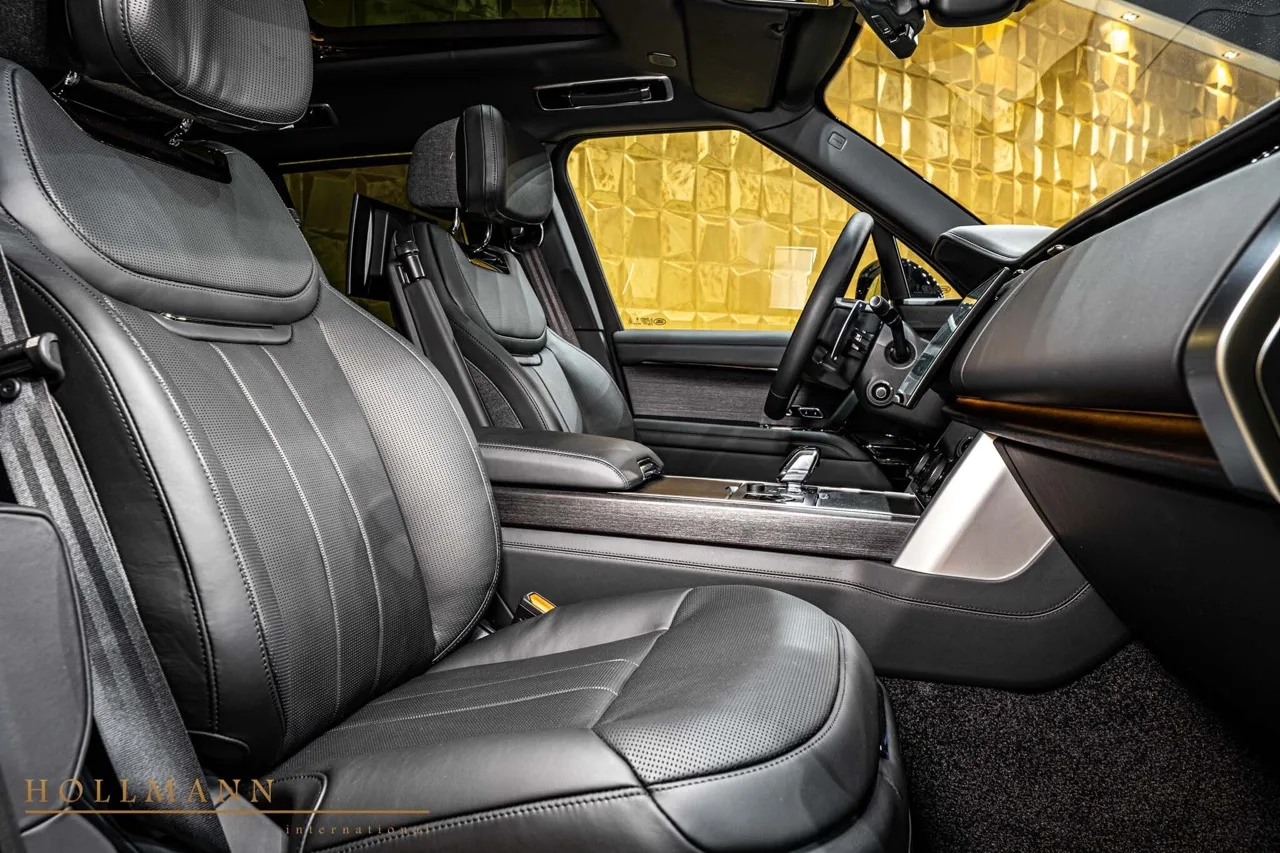 2024 Range Rover P530 SV interior, seats, Leather Ebony