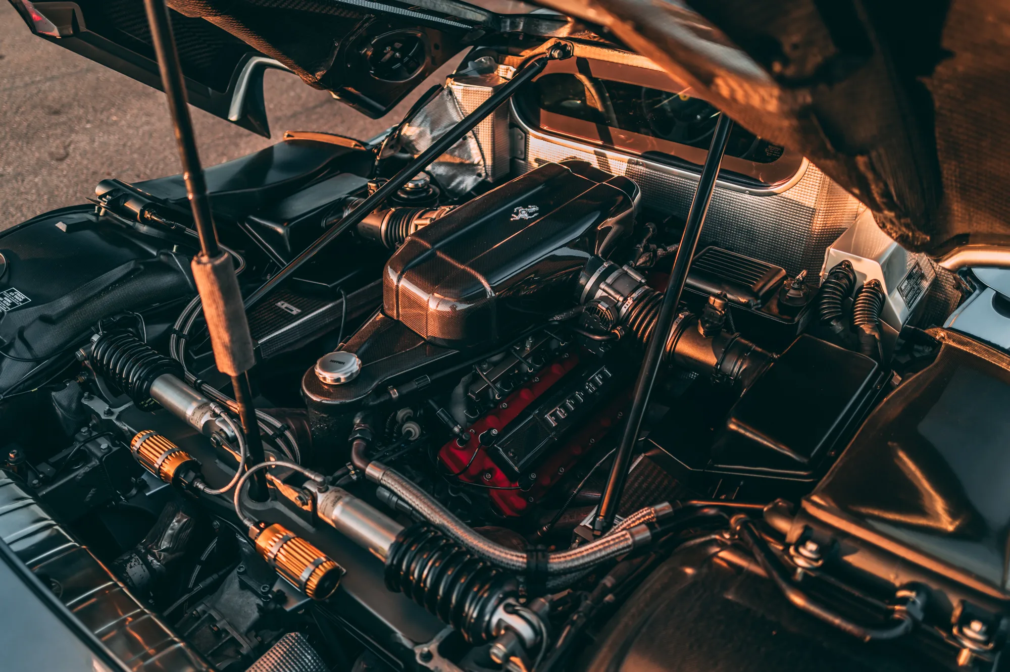 2004 Ferrari Enzo engine