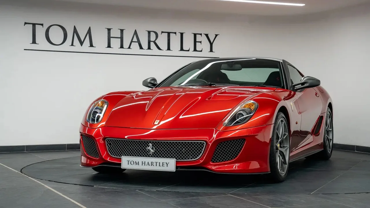 2010 Ferrari 599 GTO for sale, exterior, Rosso Fuoco