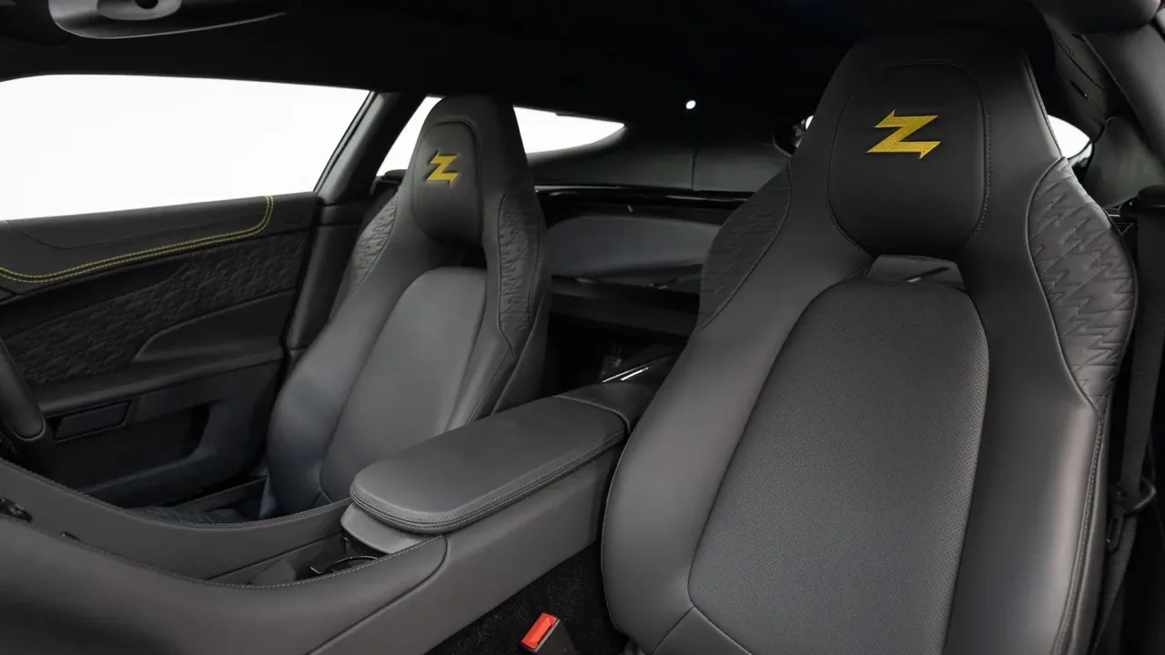 2019 Aston Martin Vanquish Zagato Shooting Brake interior, seats, Dark Grey