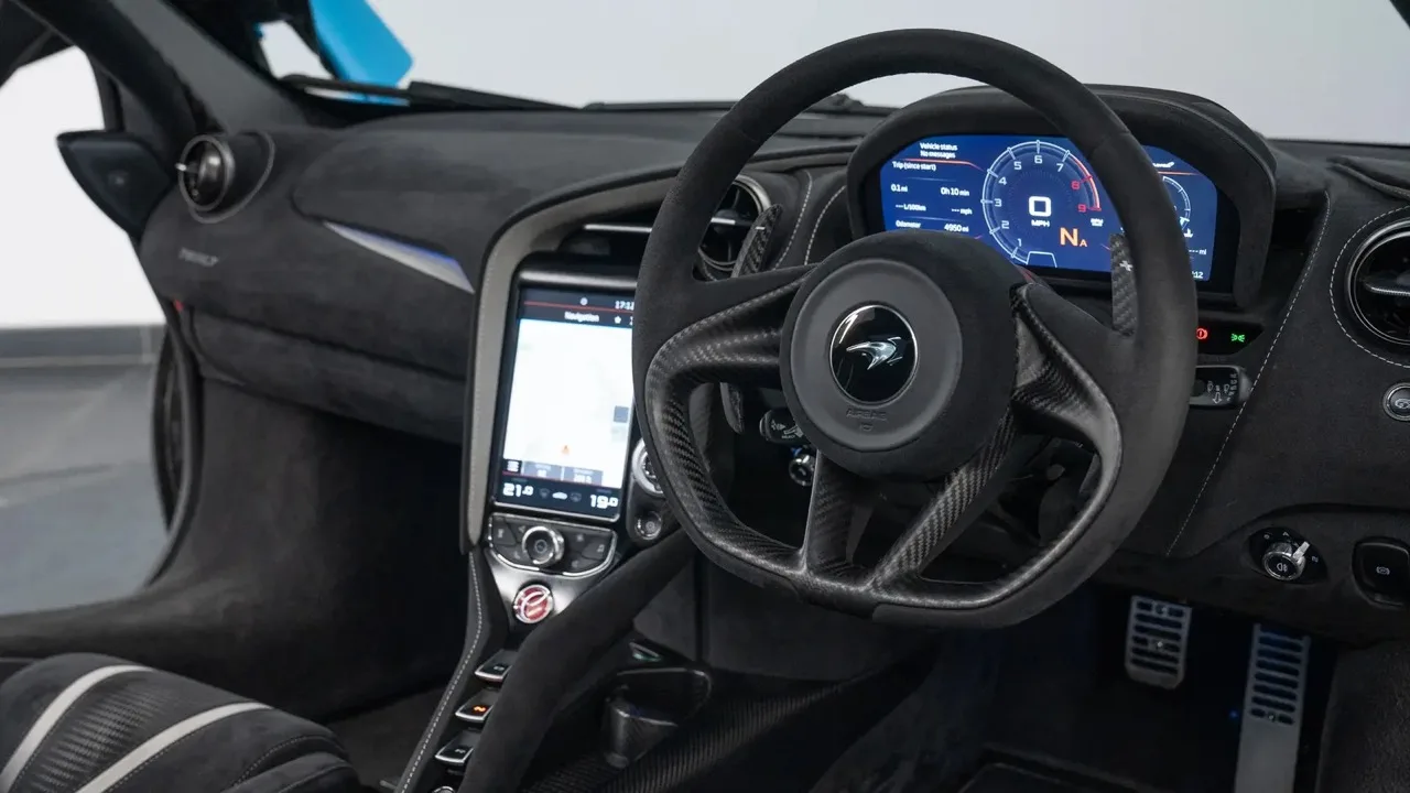 2021 McLaren 765LT interior