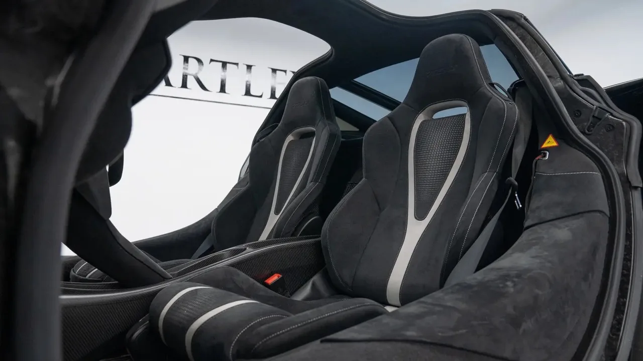 2021 McLaren 765LT interior, seats