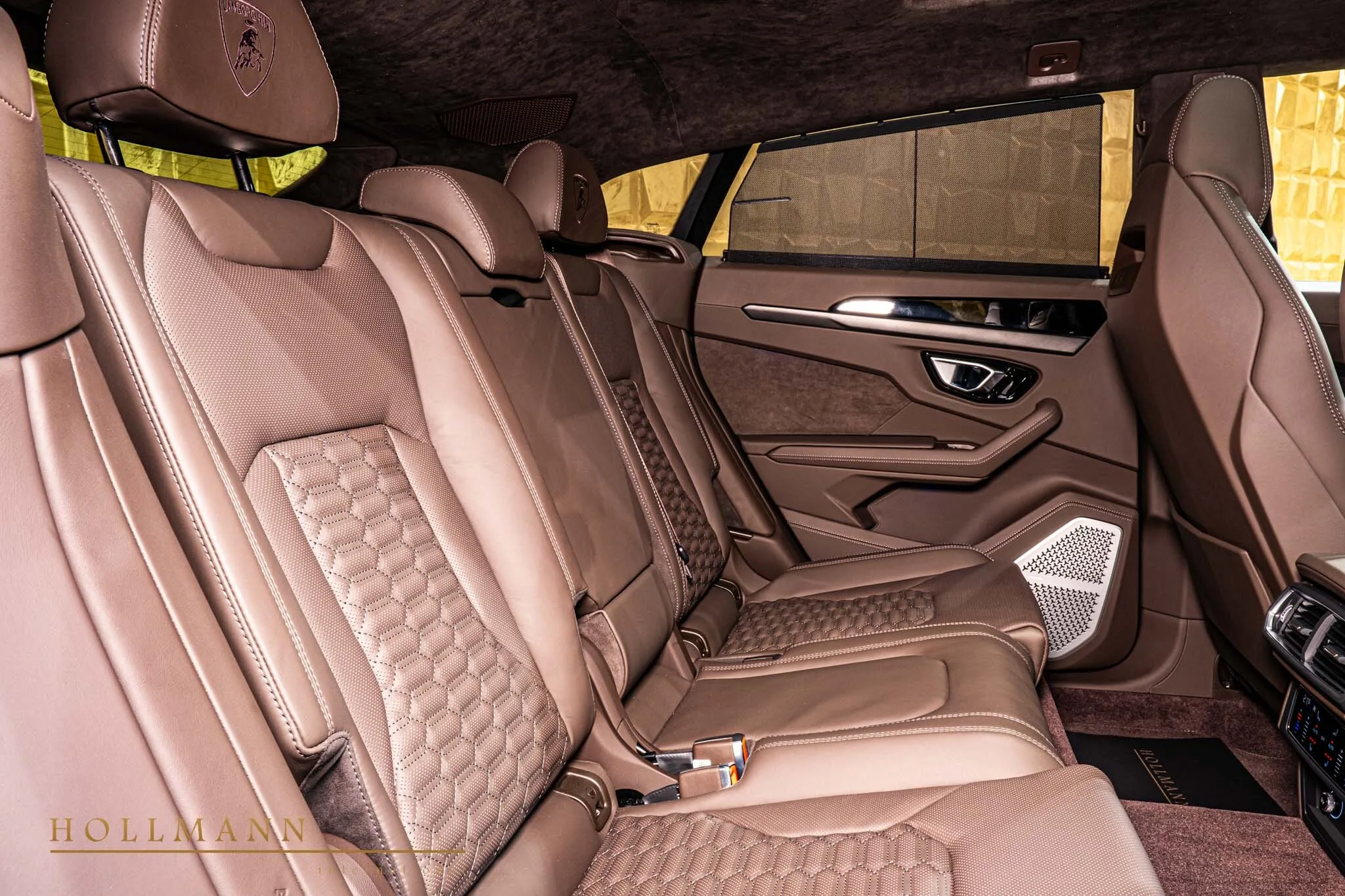 2024 Lamborghini Urus S interior, seats, Marrone Elpis