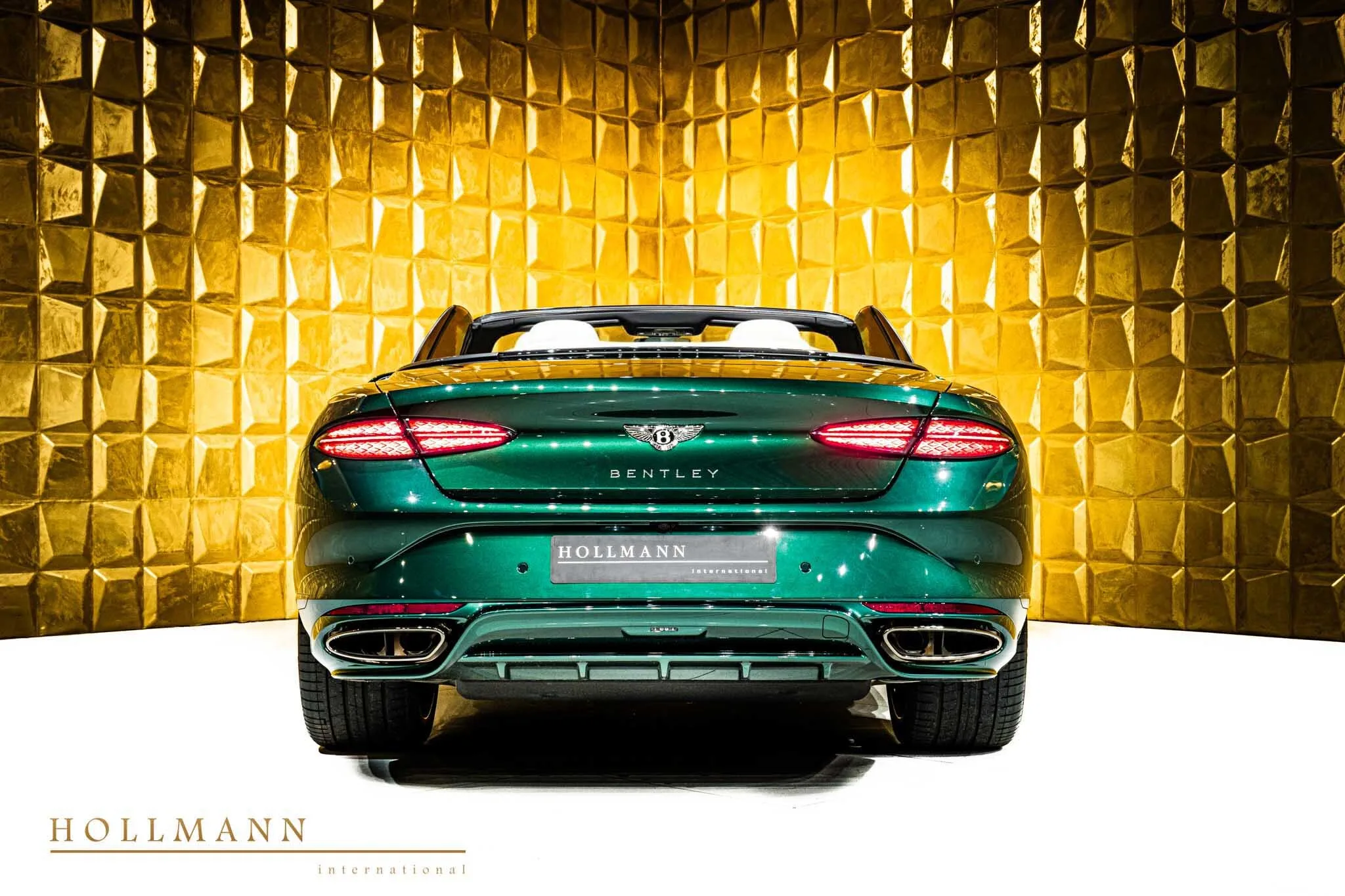 2024 Bentley Continental GTC Speed First Edition, rear three-quarter view, Verdant