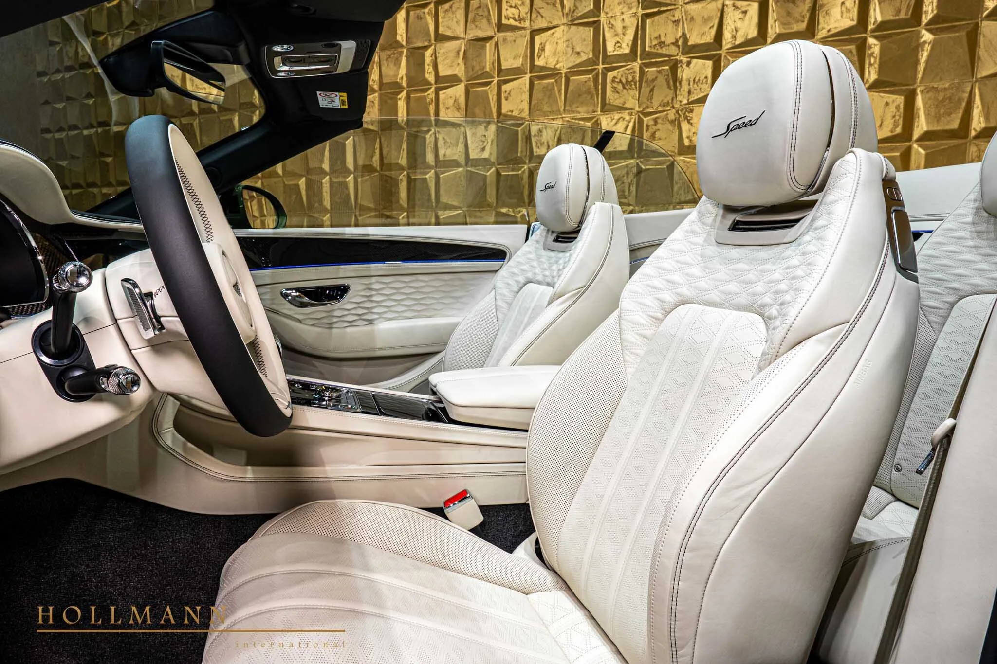 2024 Bentley Continental GTC Speed First Edition interior, seats, Linen