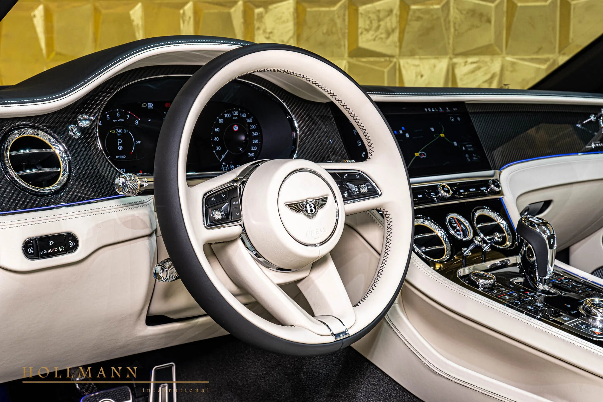 2024 Bentley Continental GTC Speed First Edition interior, Linen