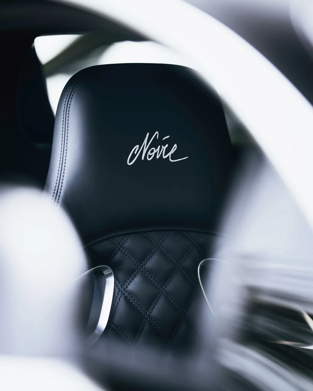 2020 Bugatti Chiron Sport interior, Black