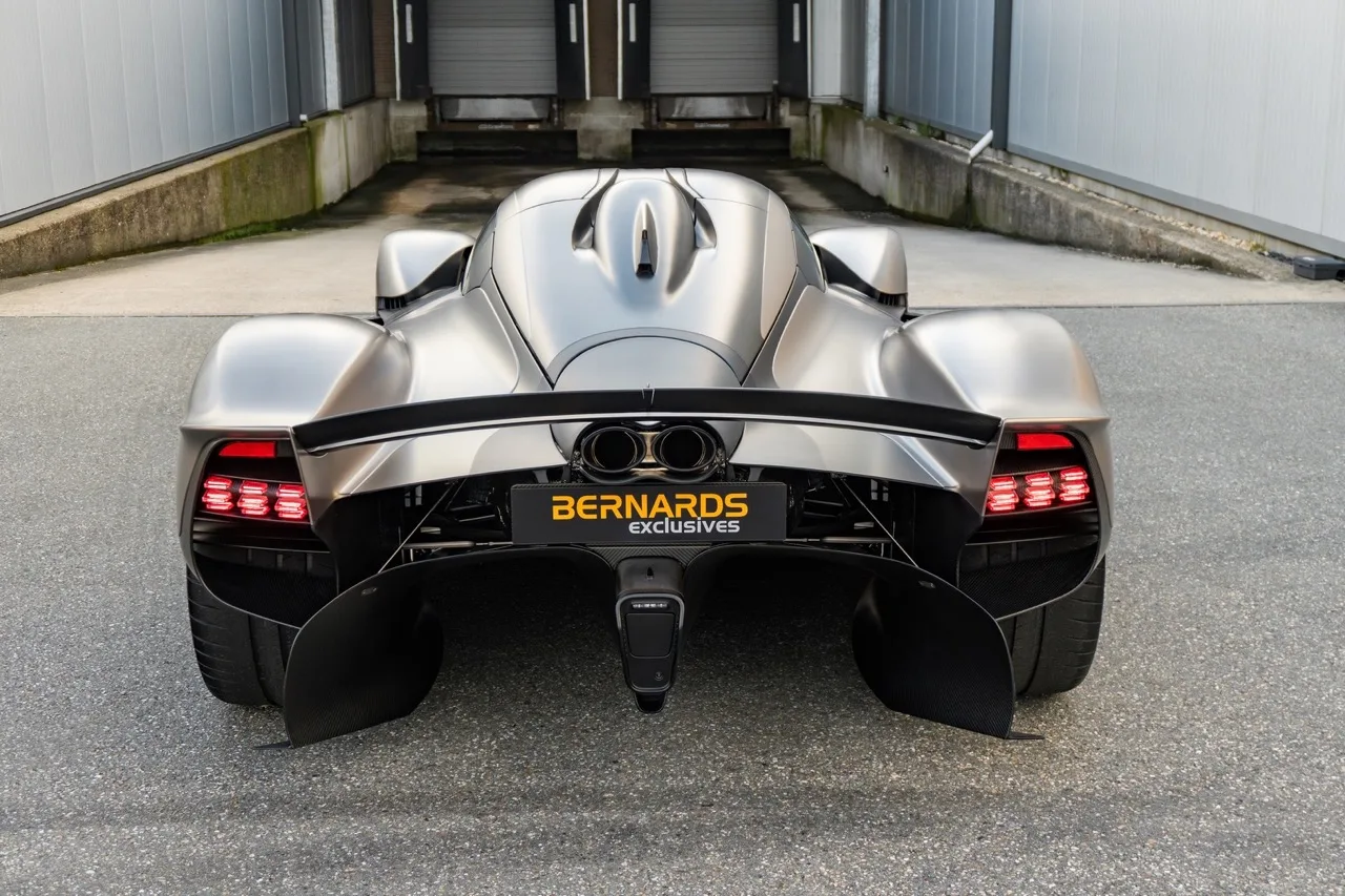 2022 Aston Martin Valkyrie, rear three-quarter view, Satin Arizona Bronze