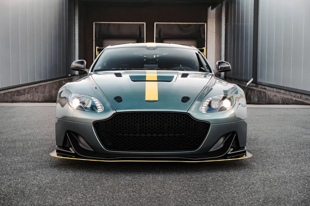 2017 Aston Martin Vantage AMR Pro for sale, exterior, Stirling Green