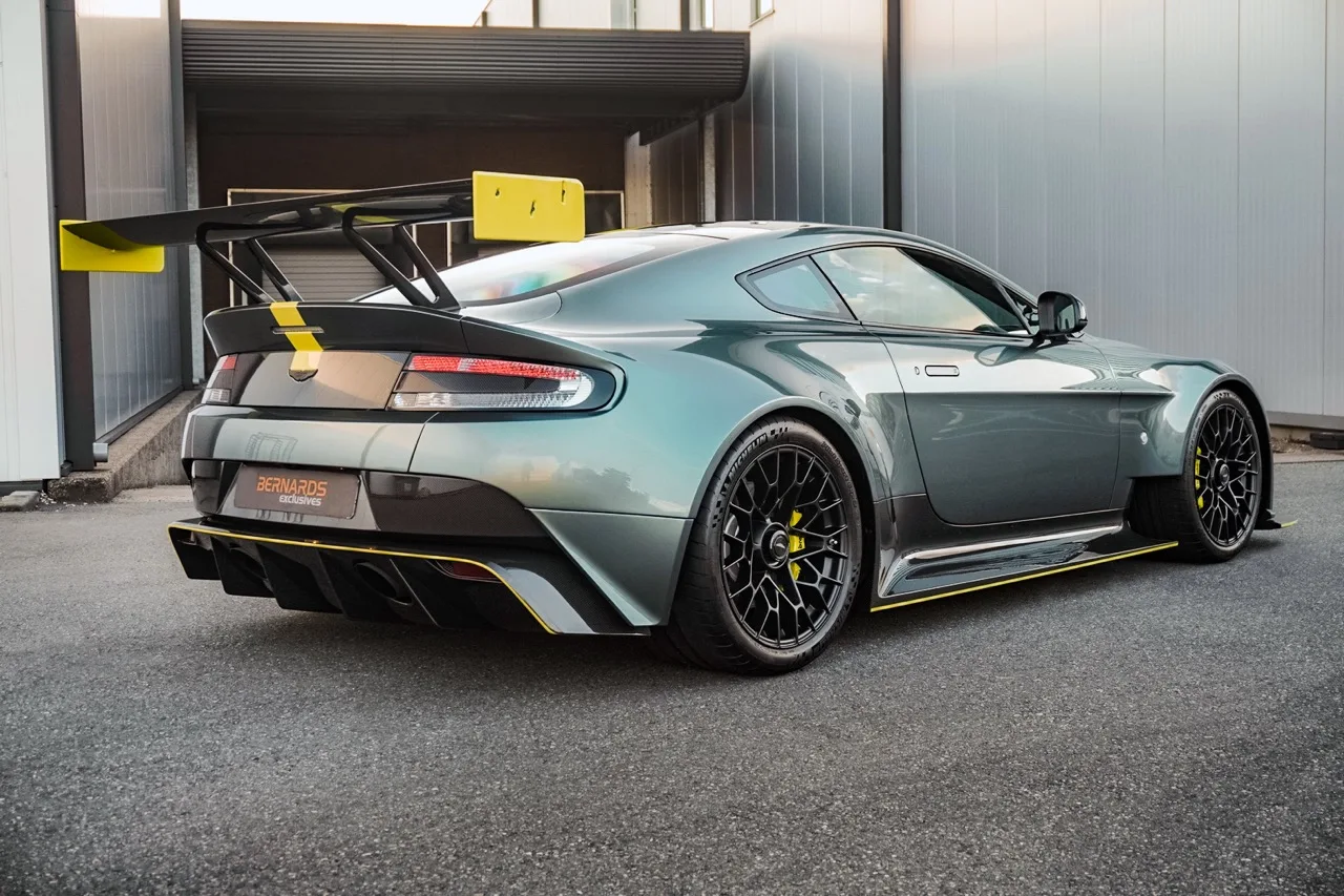 2017 Aston Martin Vantage AMR Pro for sale, exterior, Stirling Green