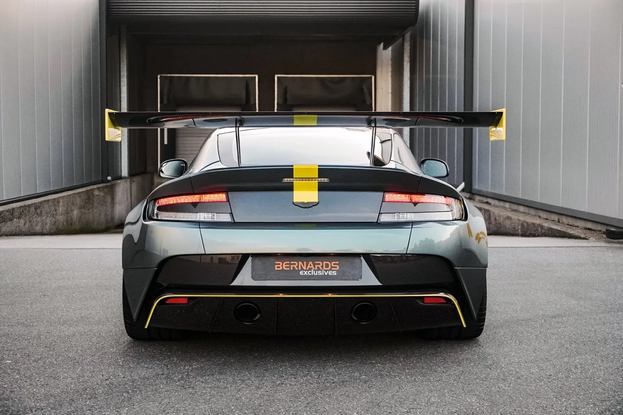 2017 Aston Martin Vantage AMR Pro for sale, exterior, Stirling Green