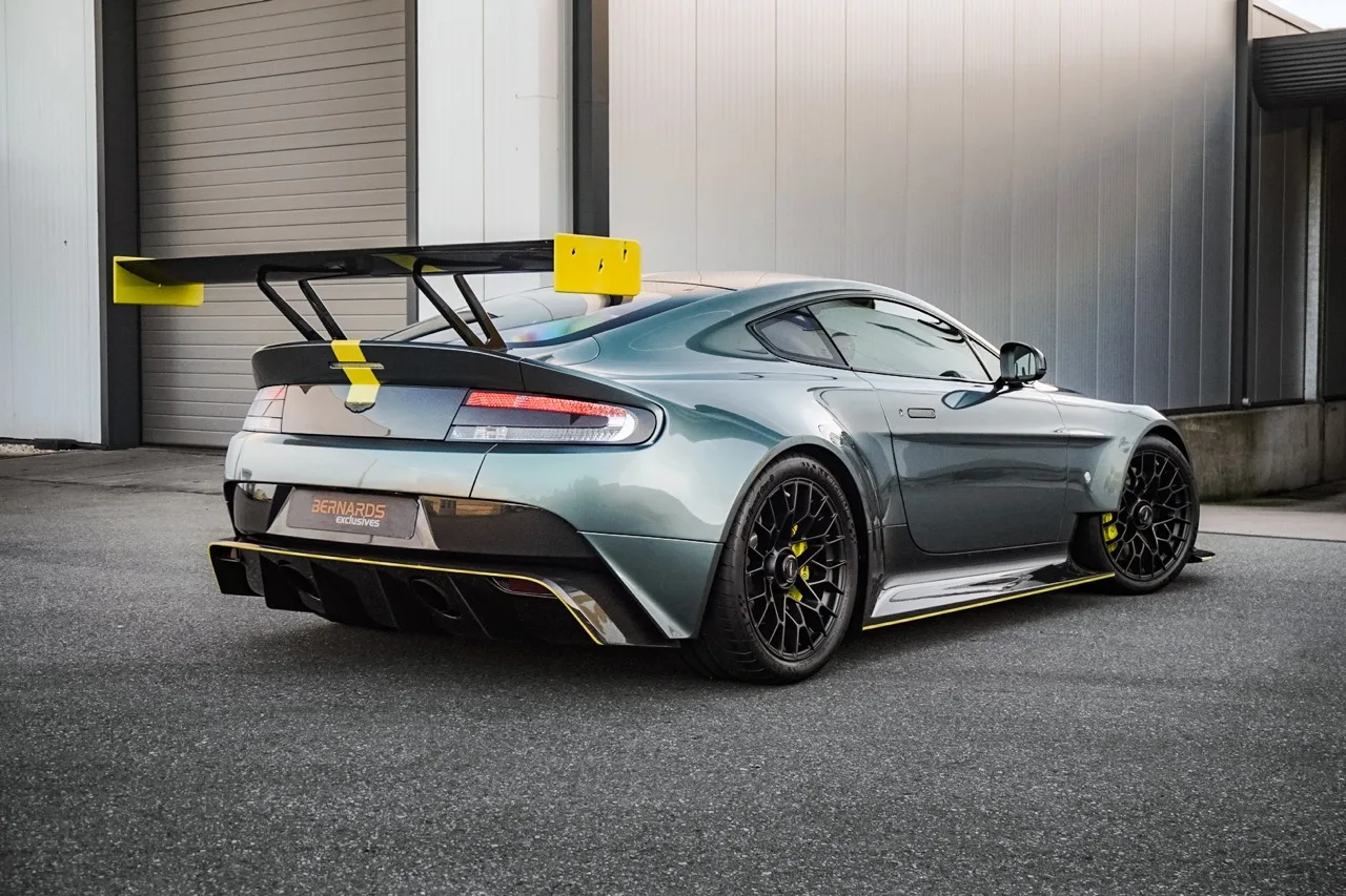2017 Aston Martin Vantage AMR Pro for sale, exterior, Stirling Green