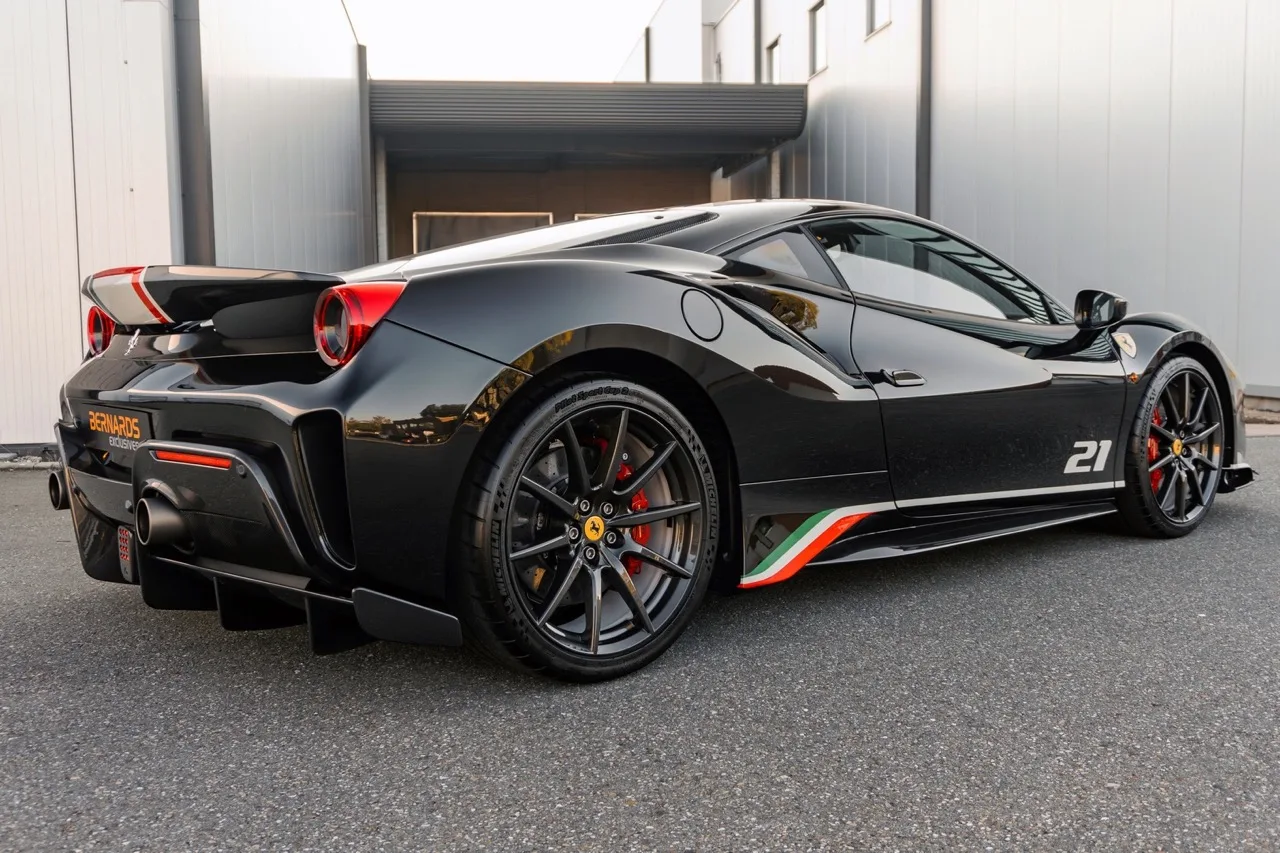 2019 Ferrari 488 Pista Piloti for sale, exterior, Nero Daytona