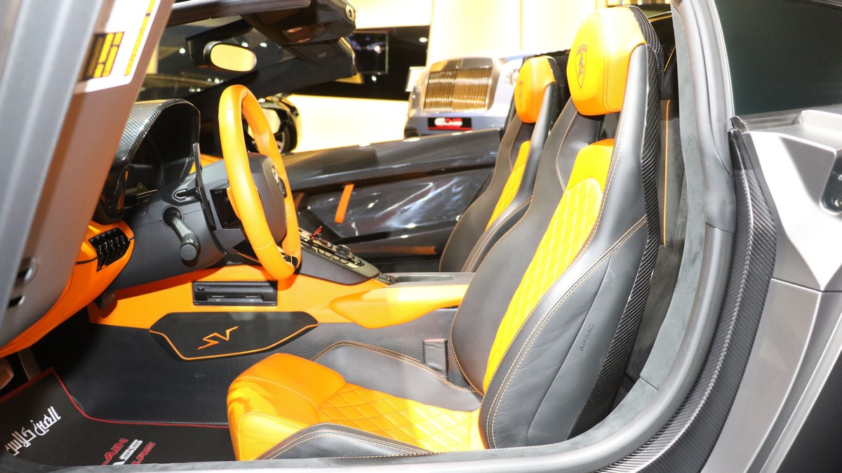 2017 Lamborghini Aventador SV Roadster 1 of 500, 4/18