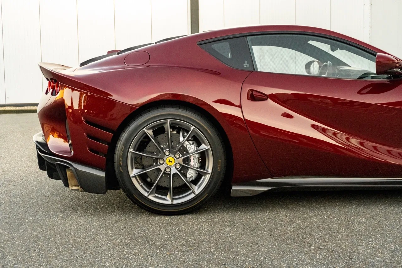 2022 Ferrari 812 Competizione – Rosso Rubino for sale, exterior, Rosso Rubino Micalizzato