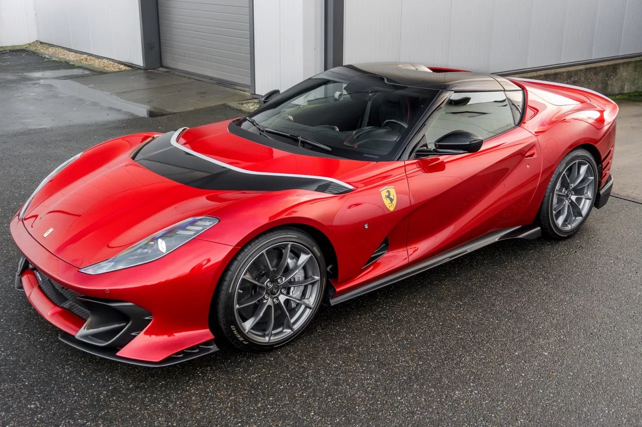 2024 Ferrari 812 Competizione Aperta for sale, exterior, Rosso Magma