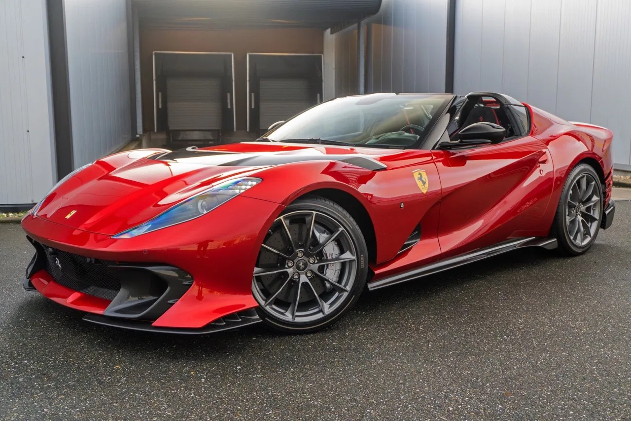 2024 Ferrari 812 Competizione Aperta for sale, exterior, Rosso Magma