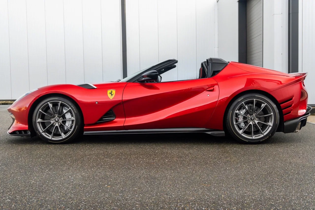 2024 Ferrari 812 Competizione Aperta for sale, exterior, Rosso Magma