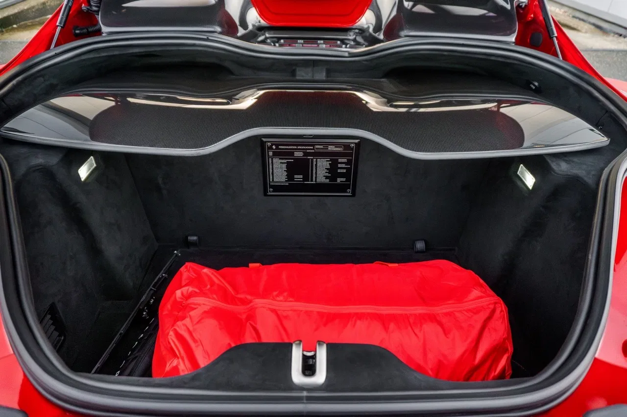 2024 Ferrari 812 Competizione Aperta trunk