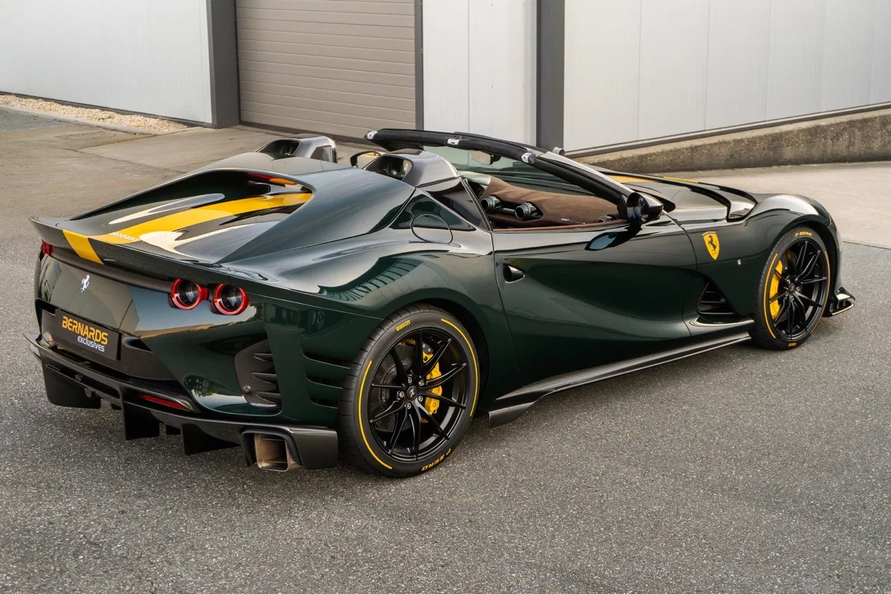 2023 Ferrari 812 Competizione Aperta for sale, exterior, Verde British
