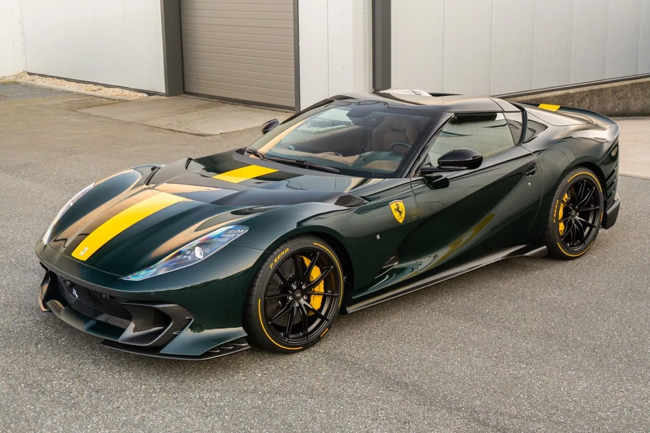 2023 Ferrari 812 Competizione Aperta for sale, exterior, Verde British