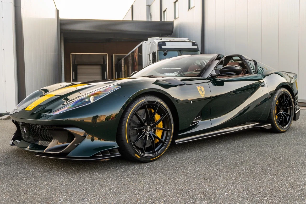 2023 Ferrari 812 Competizione Aperta for sale, exterior, Verde British