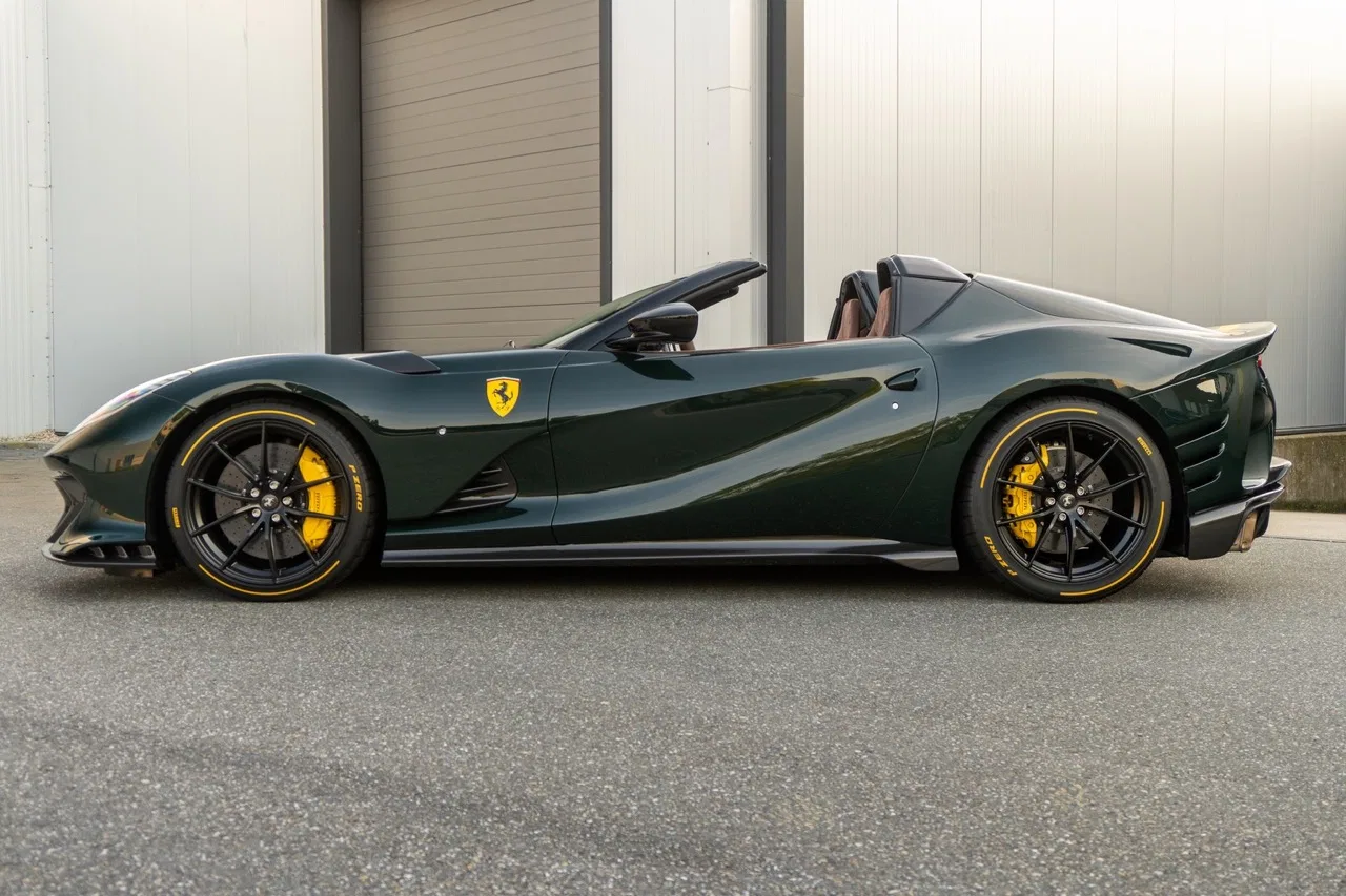 2023 Ferrari 812 Competizione Aperta for sale, exterior, Verde British