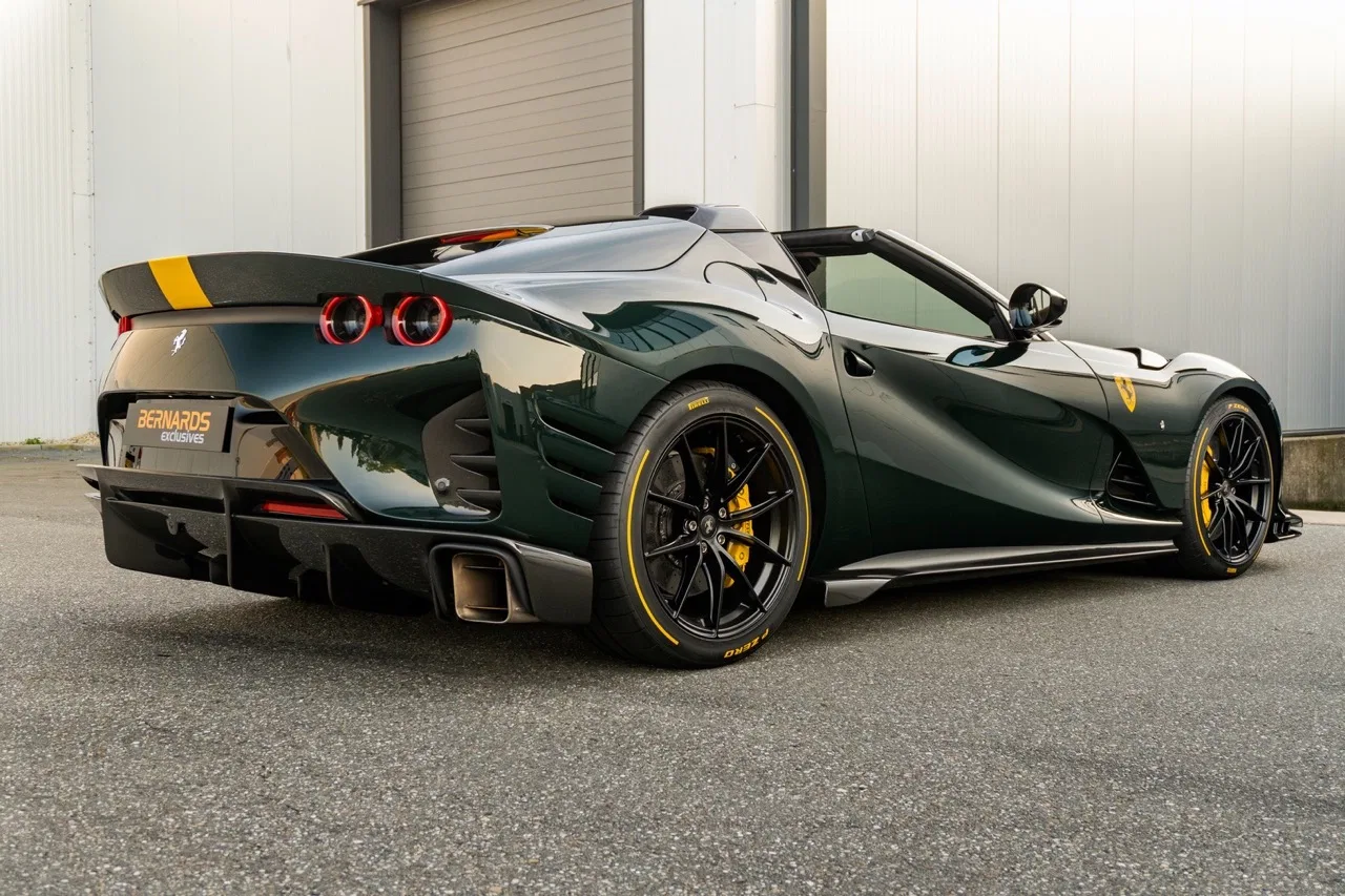 2023 Ferrari 812 Competizione Aperta for sale, exterior, Verde British