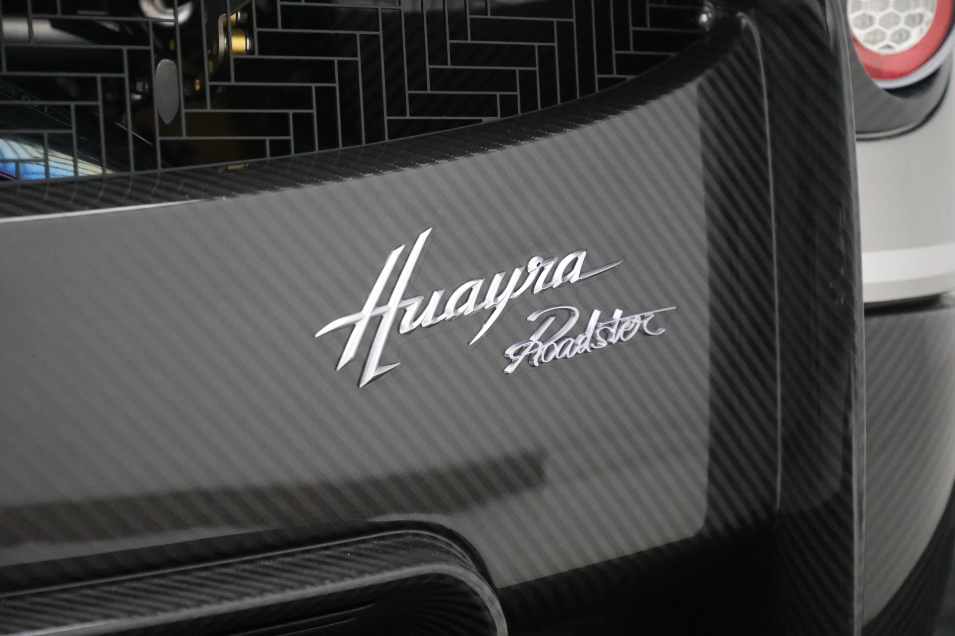 2017 Pagani Huayra Roadster interior, door sill, Black