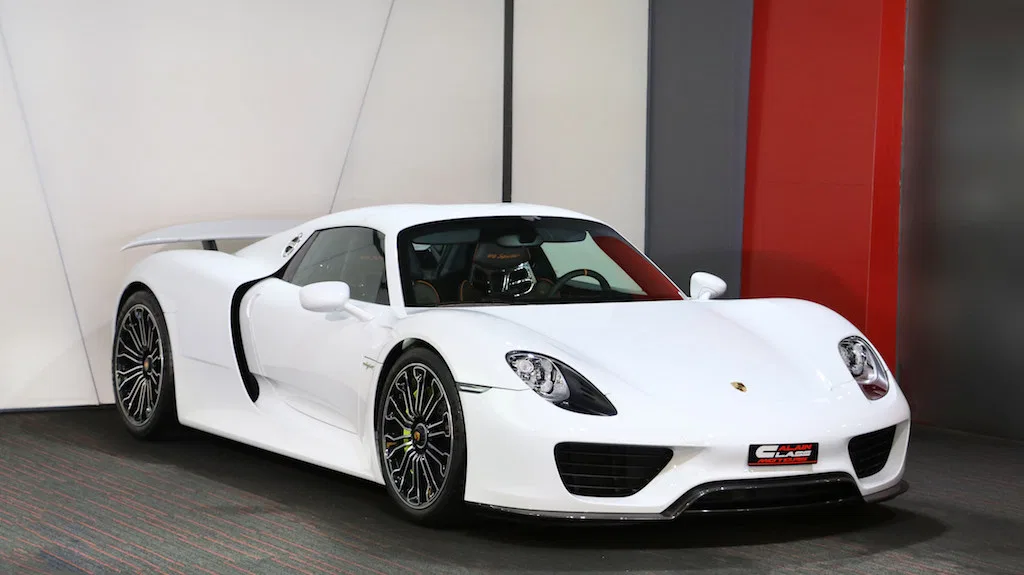 2015 Porsche 918 Spyder for sale, exterior, white