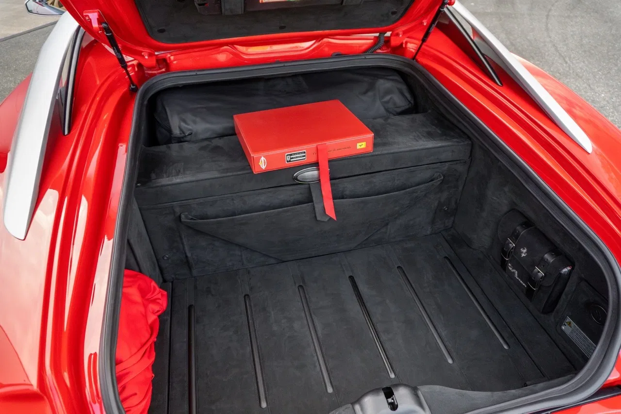 2011 Ferrari SA Aperta trunk