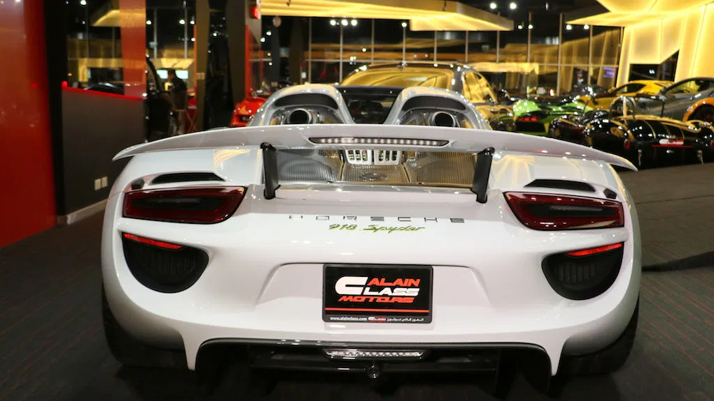 2015 Porsche 918 Spyder for sale, exterior, white