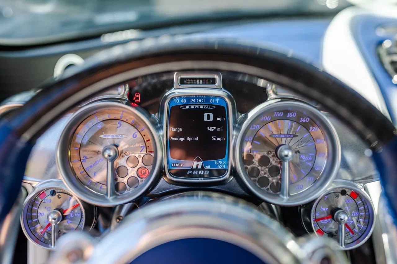 2017 Pagani Huayra Roadster interior