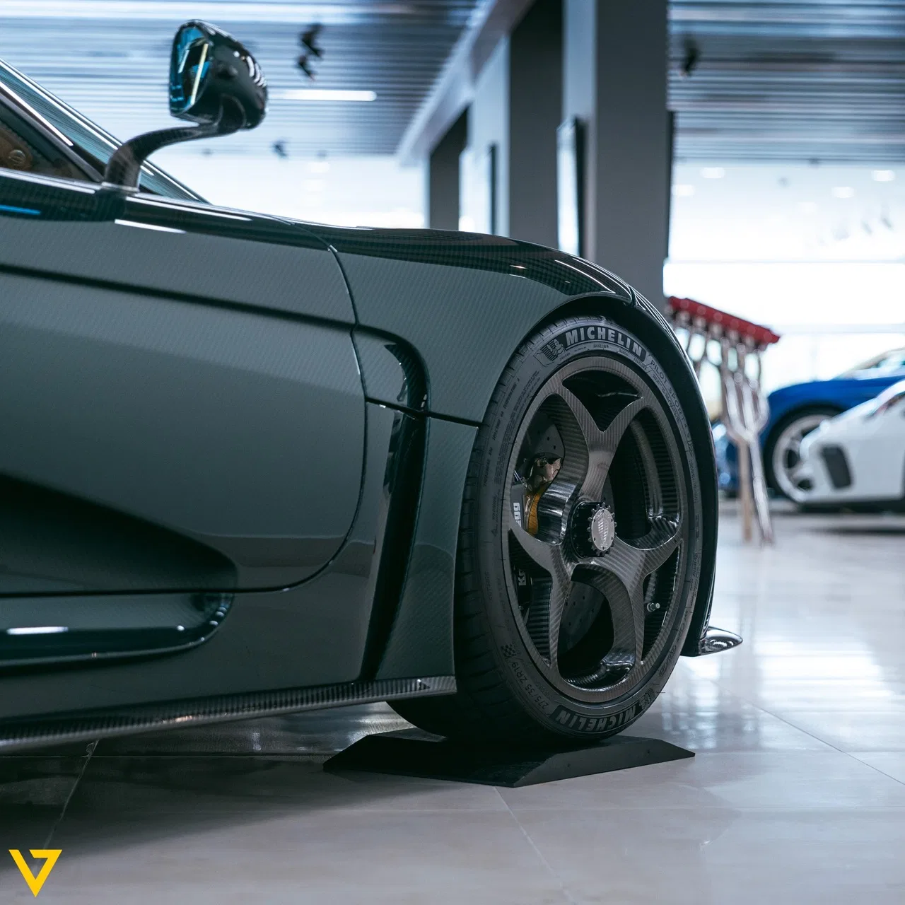 2019 Koenigsegg Regera for sale, exterior, British Racing Green