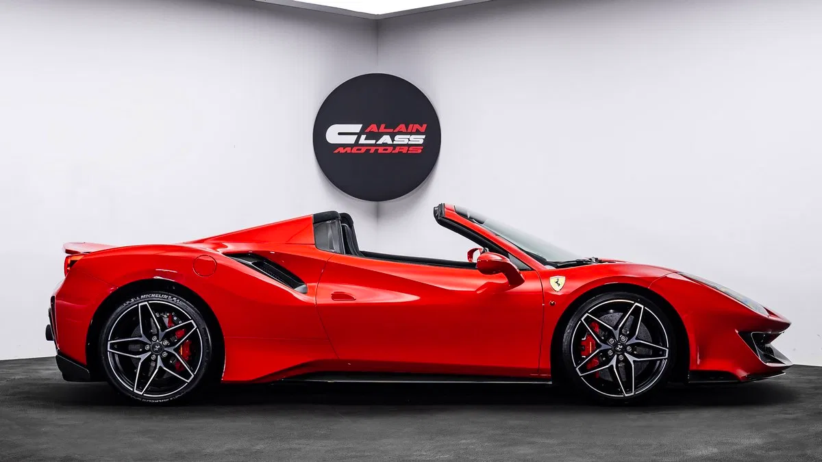 2020 Ferrari 488 Pista Spider for sale, exterior, Rossa Corsa